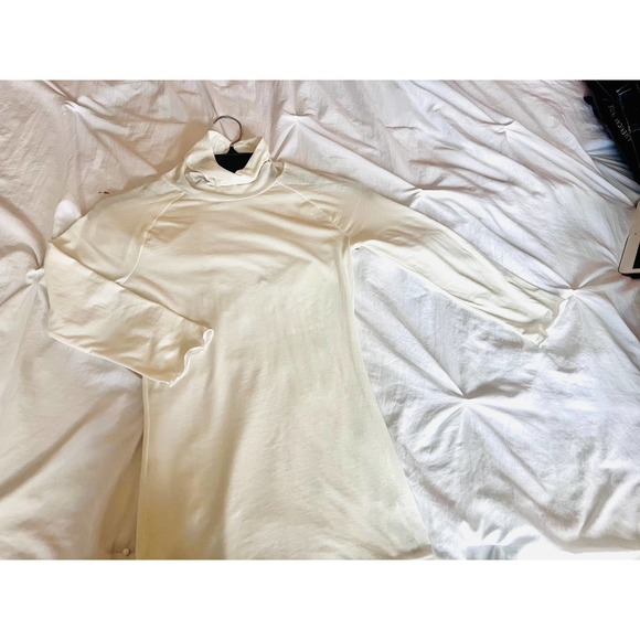 Free People Modern Turtleneck Jersey Top - Picture 1 of 7